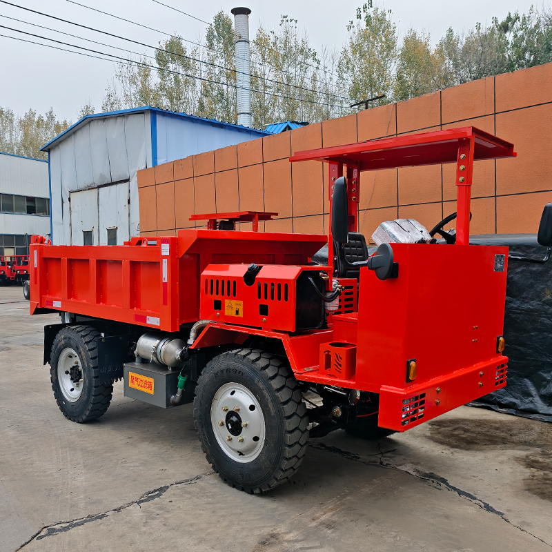 力牛礦安標(biāo)志UQ-8噸半封閉駕駛室礦山井下專用運(yùn)輸車 礦用巷道渣土車濕式制動(dòng)