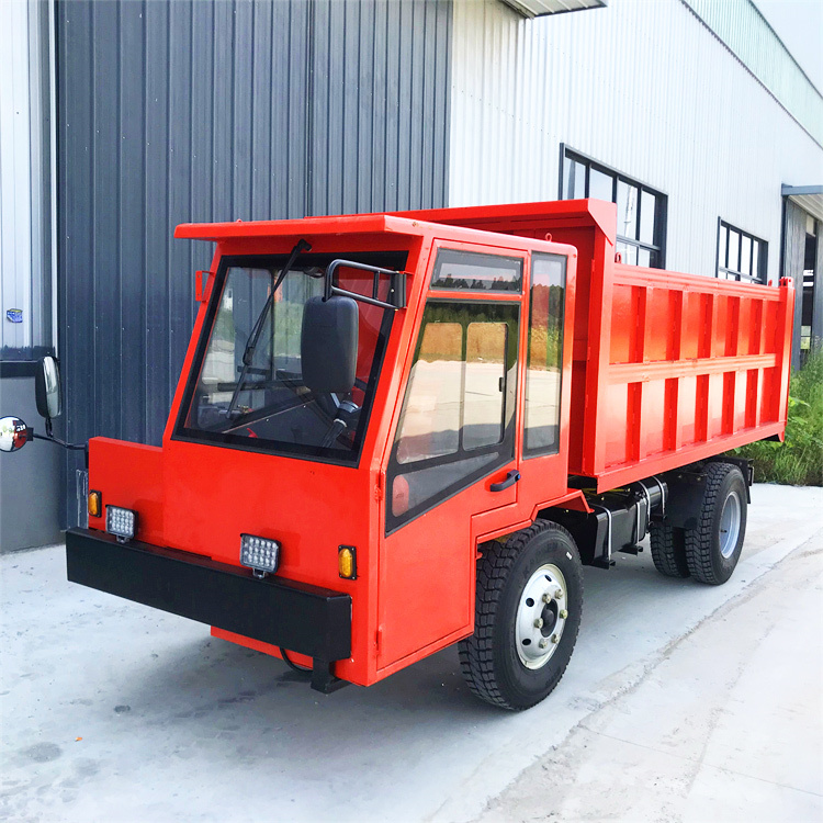 山東力牛重工uq-8噸全封閉豪華駕駛室礦用運(yùn)輸車井下自卸車可定制一車一證